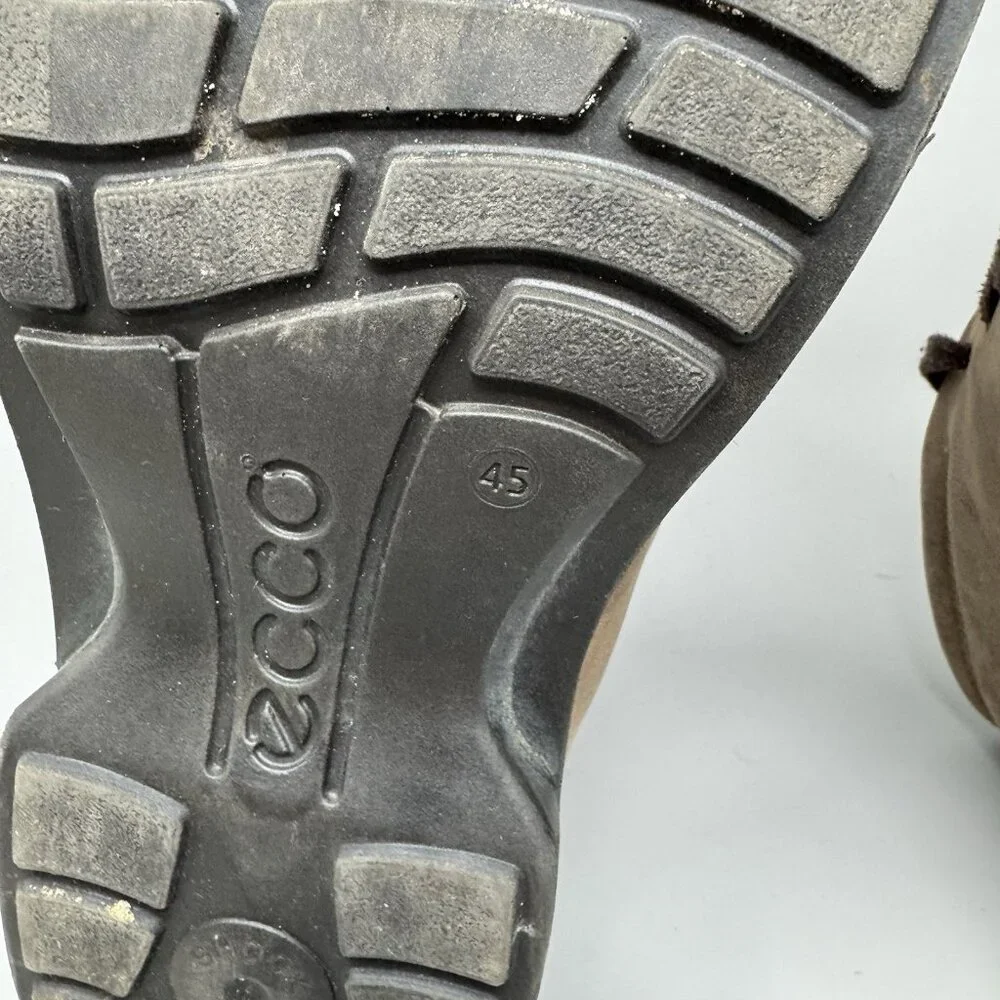 ECCO Turn GTX Men's Size 11-11.5 (EU 45) Gore-Tex Chukka Boots Brown Leather